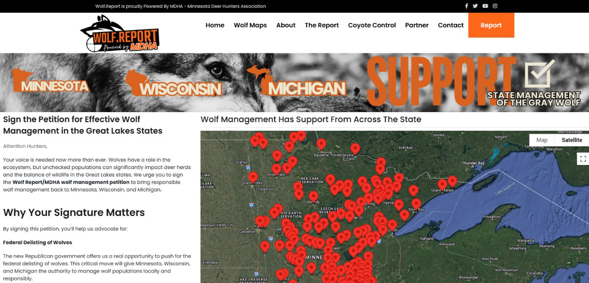 Wolf Report Petition